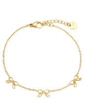Laden Sie das Bild in den Galerie-Viewer, Armband Tiny Bowtie I Gold