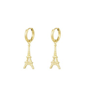 Laden Sie das Bild in den Galerie-Viewer, Ohrringe Eiffel Tower I Gold