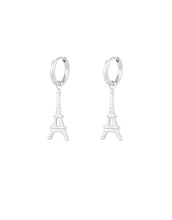 Laden Sie das Bild in den Galerie-Viewer, Ohrringe Eiffel Tower I Silber