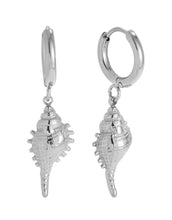 Laden Sie das Bild in den Galerie-Viewer, Ohrringe Ocean Conch I Silber