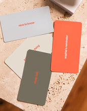 Laden Sie das Bild in den Galerie-Viewer, Connecting Card Game I The Deep Talk