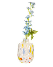 Laden Sie das Bild in den Galerie-Viewer, Vase Glas Speckled Multicoloured I Small
