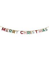 Laden Sie das Bild in den Galerie-Viewer, Girlande I Merry Christmas Velvet