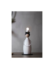 Laden Sie das Bild in den Galerie-Viewer, Lucia Classic Lampe von Star Trading aus Holz, B 12 cm × H 24 cm × T 12 cm, E14-Fassung, Kabellänge 180 cm, warmes Licht für Fensterbank, Tisch oder Weihnachtsdekoration.