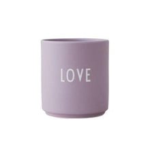 Laden Sie das Bild in den Galerie-Viewer, Porzellan Becher Favourite Cup Love I Lavender