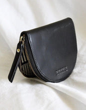 Laden Sie das Bild in den Galerie-Viewer, Portemonnaie Coin Purse Laura I Black Classic