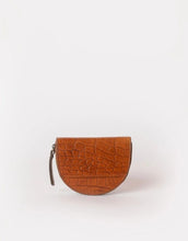 Laden Sie das Bild in den Galerie-Viewer, Portemonnaie Coin Purse Laura I Cognac Croco