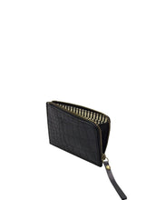 Laden Sie das Bild in den Galerie-Viewer, Portemonnaie Coco Coin Purse I Black Croco