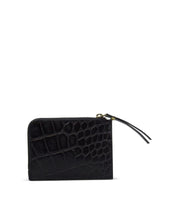 Laden Sie das Bild in den Galerie-Viewer, Portemonnaie Coco Coin Purse I Black Croco