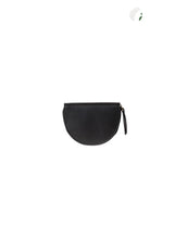 Laden Sie das Bild in den Galerie-Viewer, Portemonnaie Coin Purse Laura I Black Apple Leather
