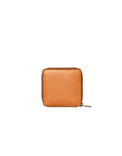 Laden Sie das Bild in den Galerie-Viewer, Portemonnaie Sonny Square I Cognac Apple Leather