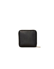 Laden Sie das Bild in den Galerie-Viewer, Portemonnaie Sonny Square I Black Apple Leather