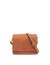 Laden Sie das Bild in den Galerie-Viewer, Tasche Audrey Mini I Cognac Checkered Classic