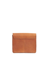 Laden Sie das Bild in den Galerie-Viewer, Tasche Audrey Mini I Cognac Checkered Classic