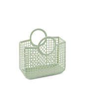 Laden Sie das Bild in den Galerie-Viewer, Korbtasche Samantha I Light Peppermint