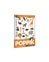 Laden Sie das Bild in den Galerie-Viewer, Mini Stickerposter I Savanne