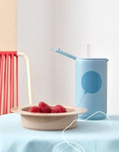 Laden Sie das Bild in den Galerie-Viewer, Thermobecher Kinder 350ml I Balloon Blau