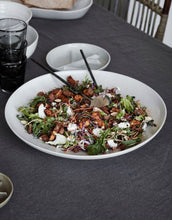 Laden Sie das Bild in den Galerie-Viewer, Servierschale Pion ø 36cm I Grau /Weiß