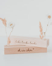 Laden Sie das Bild in den Galerie-Viewer, Trockenblumen- und Kartenständer I lebe liebe lache