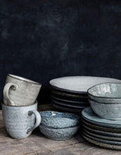 Laden Sie das Bild in den Galerie-Viewer, Schale Rustic I Blau/Grau