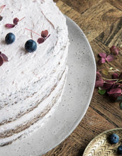 Laden Sie das Bild in den Galerie-Viewer, Kuchenplatte Rustic I Grau/Blau