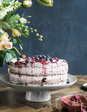 Laden Sie das Bild in den Galerie-Viewer, Kuchenplatte Rustic I Grau/Blau