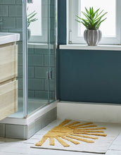 Laden Sie das Bild in den Galerie-Viewer, Teppich Biobaumwolle Sun 60x90 I Honey