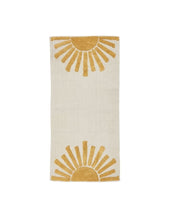 Laden Sie das Bild in den Galerie-Viewer, Teppich Biobaumwolle Sun 70x140 I Honey