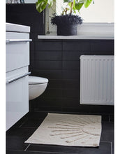 Laden Sie das Bild in den Galerie-Viewer, Teppich Biobaumwolle Sun 60x90 I Natur