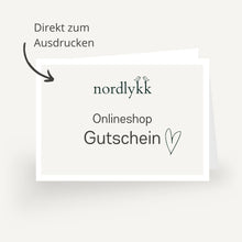 Laden Sie das Bild in den Galerie-Viewer, Geschenkgutschein Onlineshop
