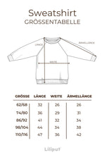Laden Sie das Bild in den Galerie-Viewer, Ciao Kakao Sweatshirt Braun von Liliput – Vorderseite mit Print
