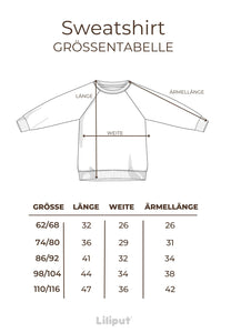 Ciao Kakao Sweatshirt Braun von Liliput – Vorderseite mit Print