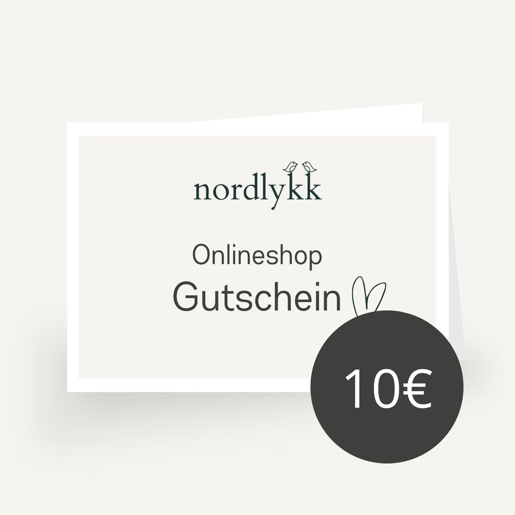 Geschenkgutschein Onlineshop