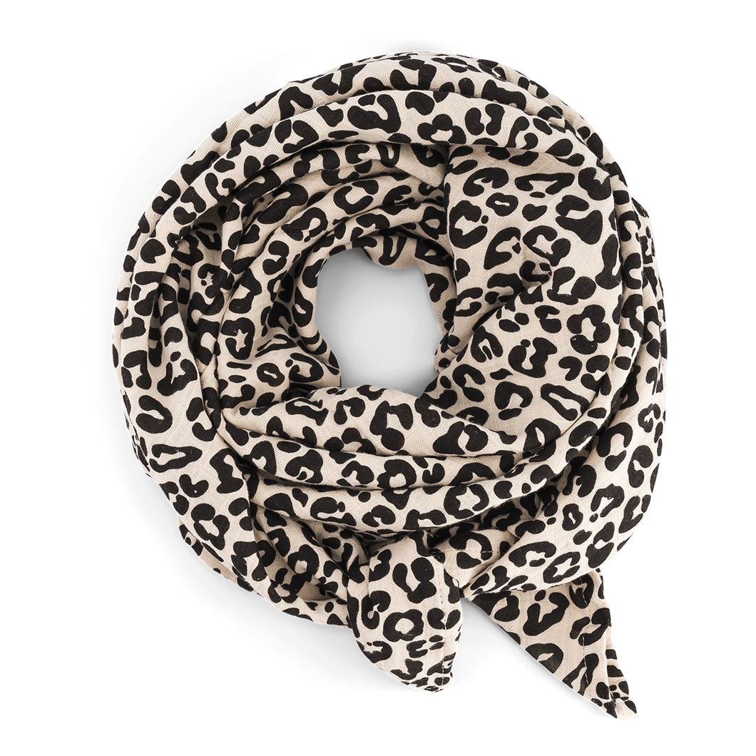 Musselin Swaddle Tuch Bianca 110x110cm I Graou Greige