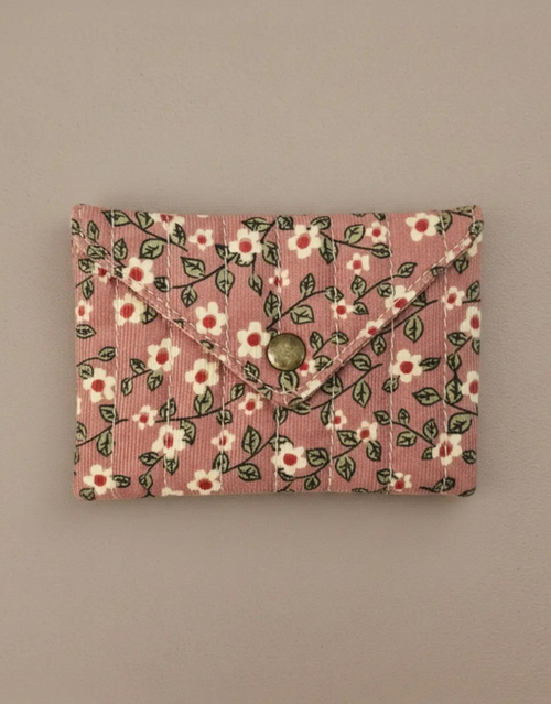 Royal Marais gesteppte Baumwoll-Umschlagtasche in Rose mit Kartenfach