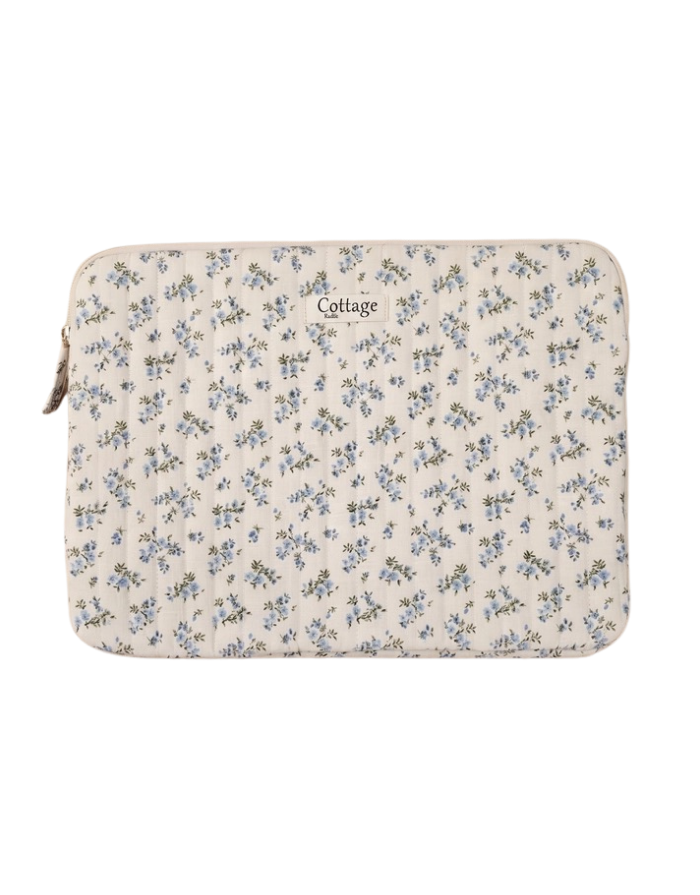 Royal Marais Laptoptasche in Bouquet Bleu aus Baumwolle für MacBook Air 13 Zoll