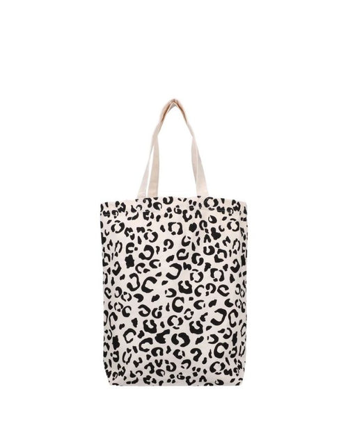 Tote Bag von Kado Design mit Leo Design in Schwarz und Weiß