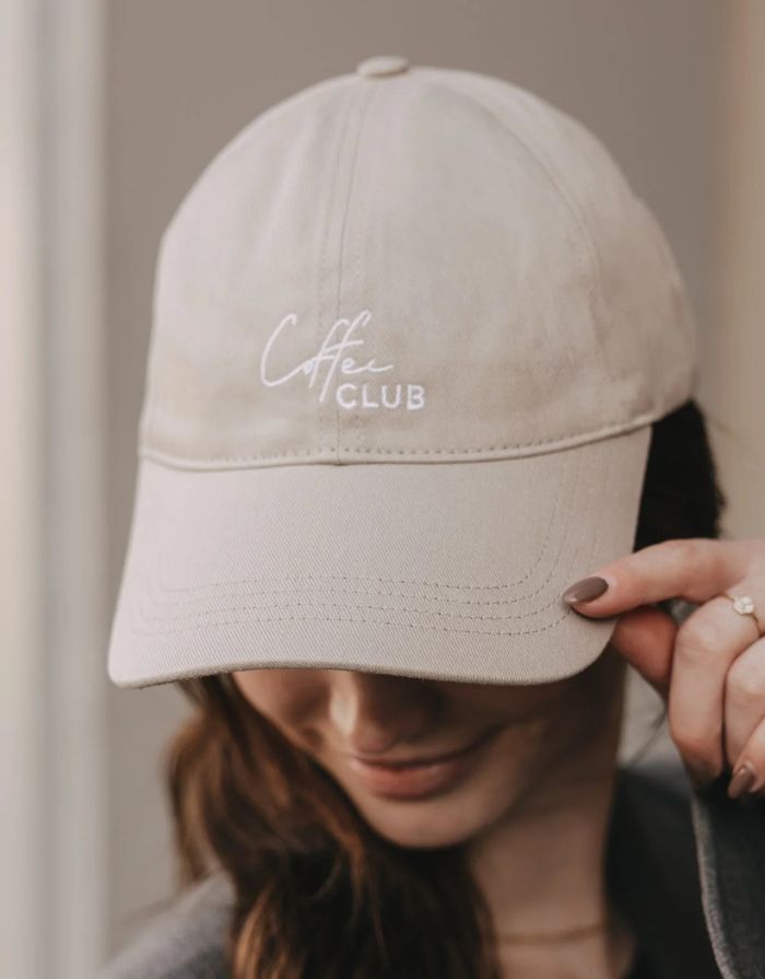 Cap Coffee Club I Taupe