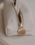Federtasche Herz I Creme