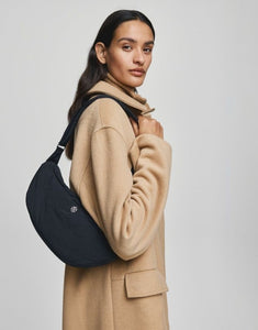 Jhean Sasja Bumbag von MSCH Copenhagen in Black – kompakte Hüfttasche aus recyceltem Polyamid, praktisch für Alltag und Reisen, Crossbody oder um die Hüfte tragbar