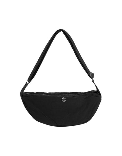 Jhean Sasja Bumbag von MSCH Copenhagen in Black – kompakte Hüfttasche aus recyceltem Polyamid, praktisch für Alltag und Reisen, Crossbody oder um die Hüfte tragbar