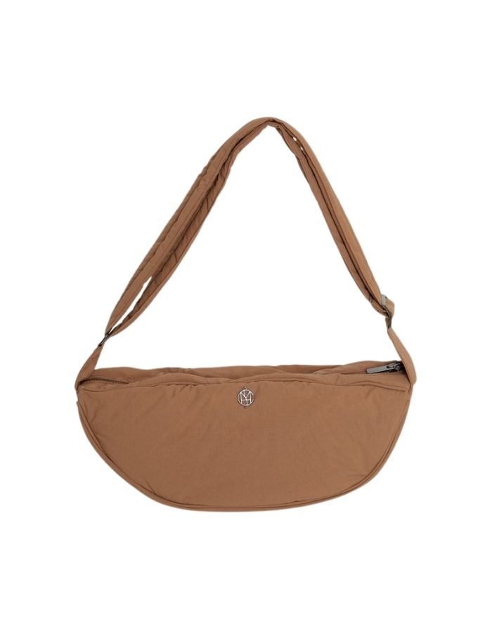 Jhean Sasja Bumbag von MSCH Copenhagen in Toasted Coconut – kompakte Hüfttasche aus recyceltem Polyamid, praktisch für Alltag und Reisen, Crossbody oder um die Hüfte tragbar.