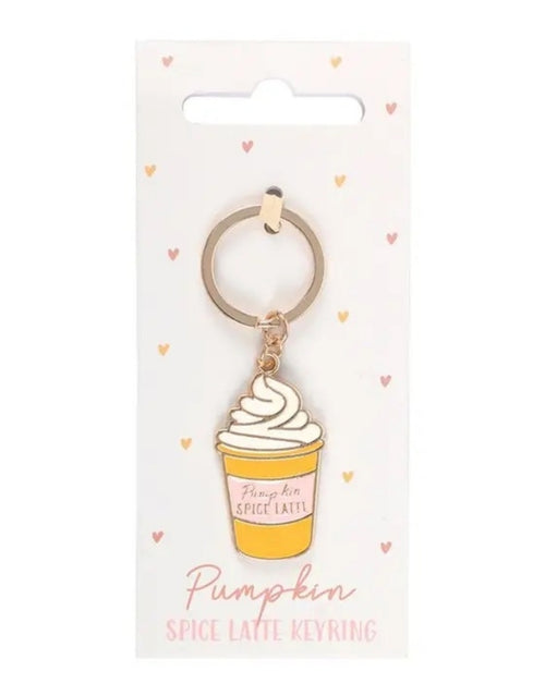 Schlüsselanhänger in von Form eines Pumpkin Spice Lattes von Something Different