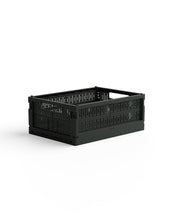 Laden Sie das Bild in den Galerie-Viewer, Klappkiste Midi I Washed Black Sweater
