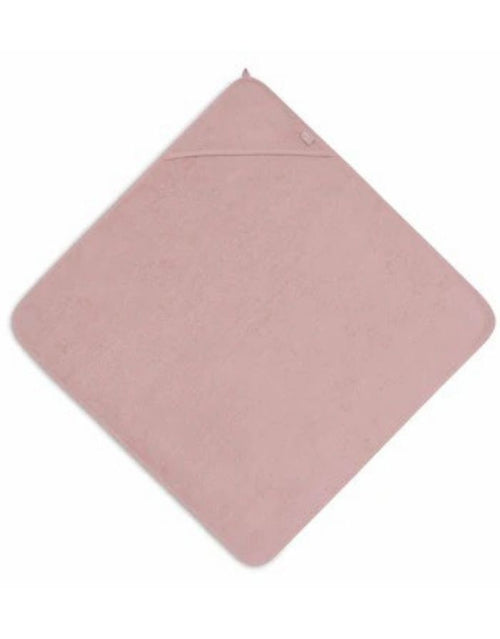Frottee Kapuzenhandtuch für Babys von Jollein in der Farbe Wild Rose