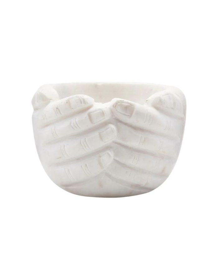 Bowl Hands Marmor