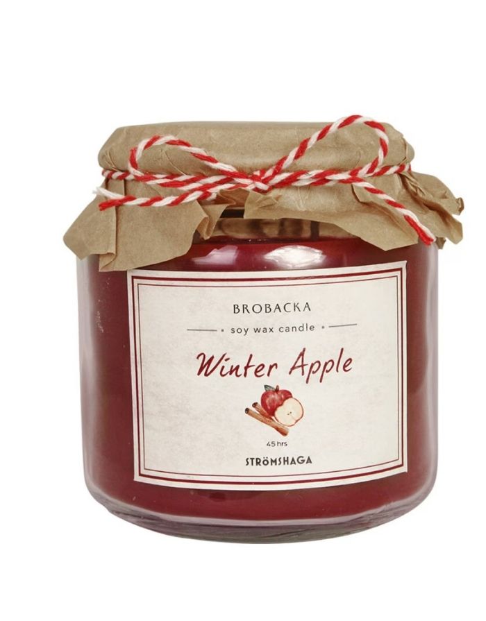 Duftkerze Brobacka Winter Apple I Large