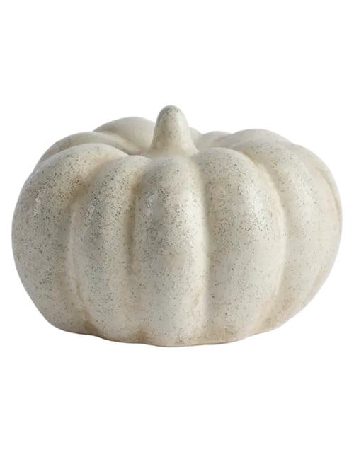Beige Viggo Dekoration von Affari of Sweden aus Steingut mit einem Durchmesser von 15 cm und einer Höhe von 10 cm.