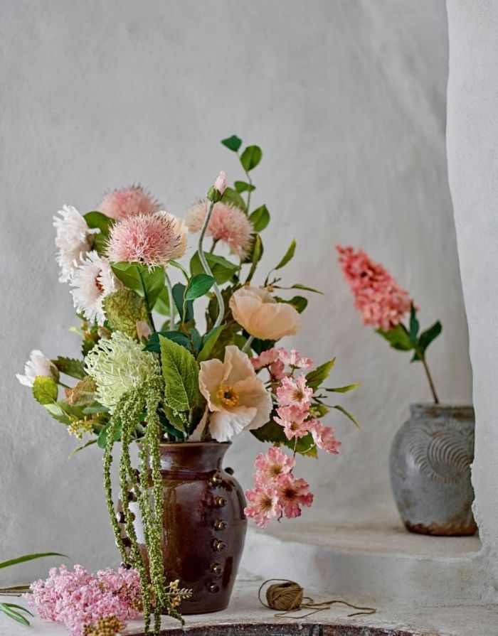 Kunstblume Hydrangea/Hortensie I Rose – nordlykk