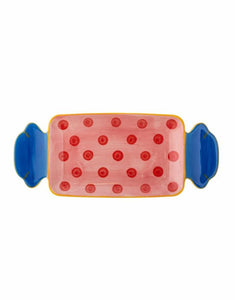Servierplatte Caramella Rose Bonbon von Bloomingville in Bonbonform